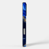 Luxe saffiermarmeren rivier Case-Mate iPhone case (Achterkant / Rechts)