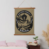 luxe Sauna Cadeau Hangend Wandkleed (Slaapkamer)