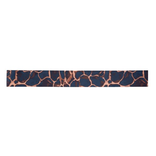 Luxe Schildpad Patroon Satijnen Lint (Voorkant)