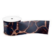 Luxe Schildpad Patroon Satijnen Lint (Spoel)