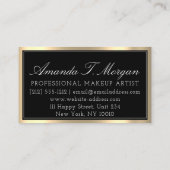 Luxe Services Interior Design Event Planner VIP Visitekaartje (Achterkant)