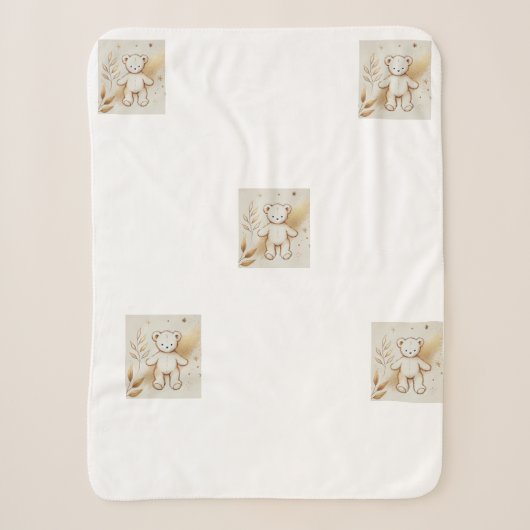 Luxe Sherpa Blanket Deken (Voorkant)