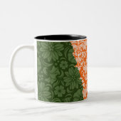 Luxe sierelementen tweekleurige koffiemok (Links)