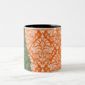 Luxe sierelementen tweekleurige koffiemok (Center)