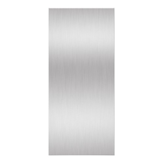 Luxe Silver Glitter Salon Rack Kaart (Achterkant)