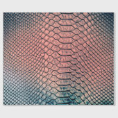 Luxe slangenhuidtextuur backaardtextuur, leest cadeaupapier (Vlak)