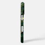 Luxe Smaragd Marmer met Gouden Aders Case-Mate iPhone Case (Achterkant / Rechts)