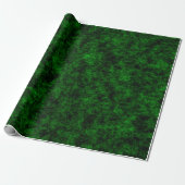 Luxe Smaragdgroen Marmer Cadeaupapier (Uitgerold)