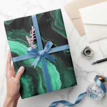 Luxe Smaragdgroen Marmer Glans Abstract Patroon