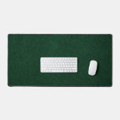 Luxe smaragdgroene fluwelen look stijlvol bureaumat (Keyboard & Muis)