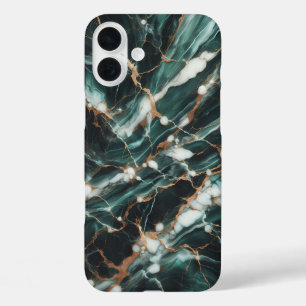 Luxe Smaragdgroene Marmeren Hoesje - Elegant