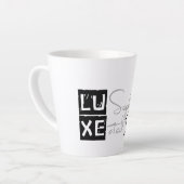 LUXE Sophisticated Soul Latte Mok (Linkerhoek)