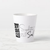 LUXE Sophisticated Soul Latte Mok (Voorkant)