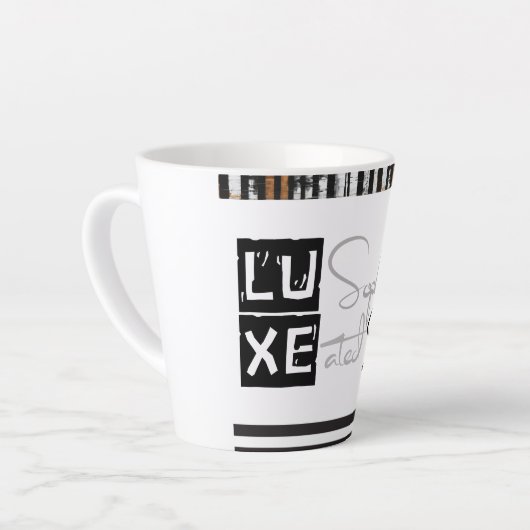 LUXE Sophisticated Soul Latte Mok (Linkerhoek)