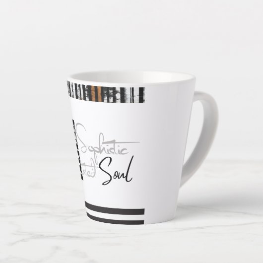 LUXE Sophisticated Soul Latte Mok (Rechterhoek)