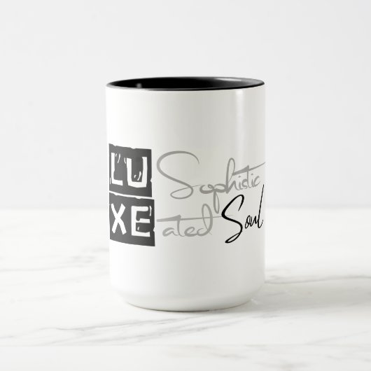 LUXE Sophisticated Soul Mok (Midden)