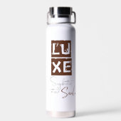 LUXE Sophisticated Soul Waterfles (Achterkant)