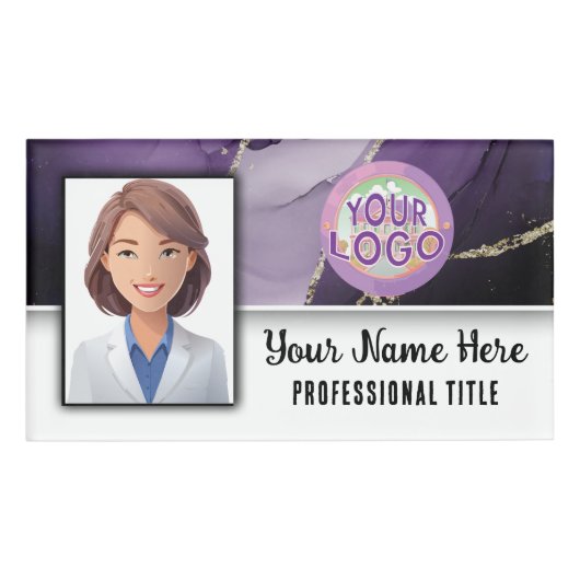 Luxe Spa Salon Esthetician high-end diensten Naambadge (Voorkant)