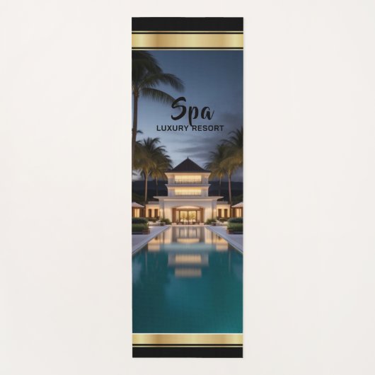 Luxe Spa - Yoga Mat (Voorkant)