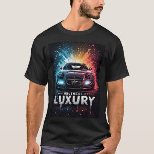 Luxe sportauto Neon Power Graffiti Kunst T-shirt