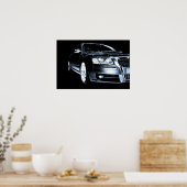 Luxe-sportauto Poster (Keuken)