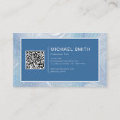 Luxe Square Business Card – Professional Visitekaartje (Achterkant)