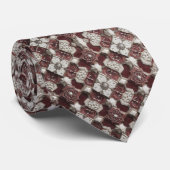 Luxe statement bordeauxrode Marokkaanse stropdas (Opgerold)