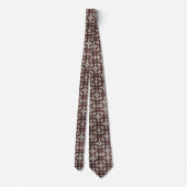 Luxe statement bordeauxrode Marokkaanse stropdas (Achterkant)