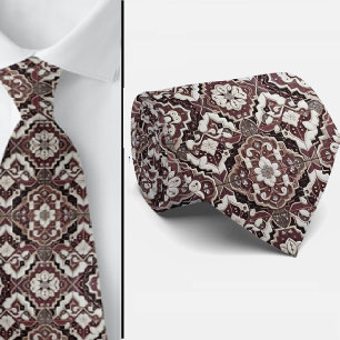 Luxe Statement Bourgondië Marokkaanse Das