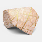 Luxe Stenen Das | Roze Goud Roze & Gouden Marmer (Opgerold)