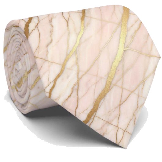 Luxe Stenen Das | Roze Goud Roze & Gouden Marmer