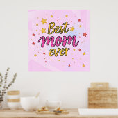 Luxe sterren Populair cadeau Collectie Poster (Keuken)