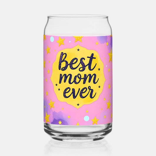 Luxe Sterren Trendy Gift Collectie Blikvorm Glas (Voorkant)