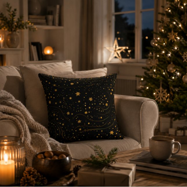 Luxe sterrennacht accentkussen kussen (Creator heeft geüpload)