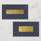 Luxe Stof voor Bekleding Visitekaartje (Voorkant / Achterkant)