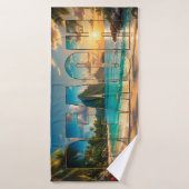 Luxe Strandresort Redactioneel Kust Badhanddoek (Badhanddoek)