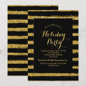 Luxe Strepen Uitnodiging (Voorkant / Achterkant)