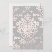 Luxe Sweet 16 Roos gouden ballonnen Kaart (Achterkant)