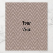 Luxe-talk aanpassen wijn etiket (Enkel label)