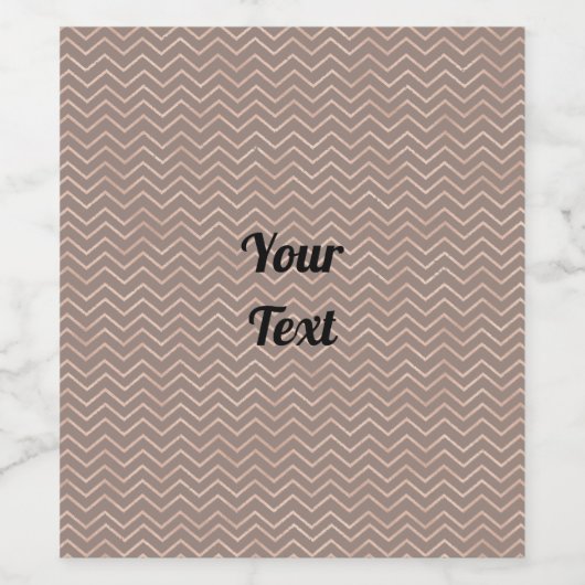 Luxe-talk aanpassen wijn etiket (Enkel label)