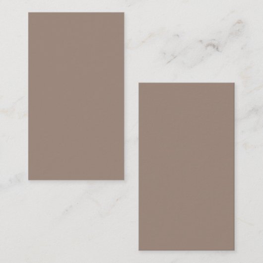 Luxe Taupe Loyalty Reward Kaarten (Voorkant / Achterkant)