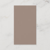 Luxe Taupe Loyalty Reward Kaarten (Voorkant)