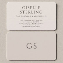 Luxe Taupe Neutrale Boetiek