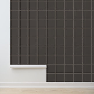 Luxe Taupe Vensterruit Schot Moderne Strakke Raste Behang
