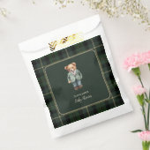 Luxe teddybeer babyshower bedankzakje (Gezegeld)