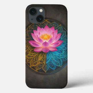 Luxe telefoonhoesje met lotus thema Case-Mate iPhone case