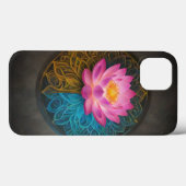Luxe telefoonhoesje met lotus thema Case-Mate iPhone case (Achterkant (horizontaal))