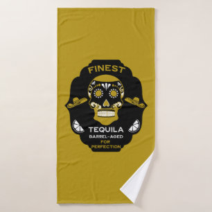 Luxe tequila cadeau badhanddoek