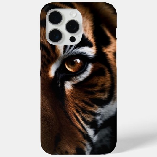 Luxe Tiger Eye iPhone 15 Pro Max Hoesje – (Achterkant)
