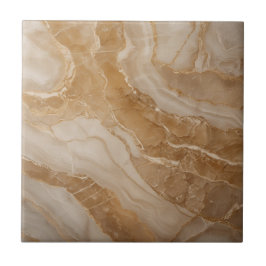 Luxe & Tijdloos – Elegant Gouden Marmer Tegeltje